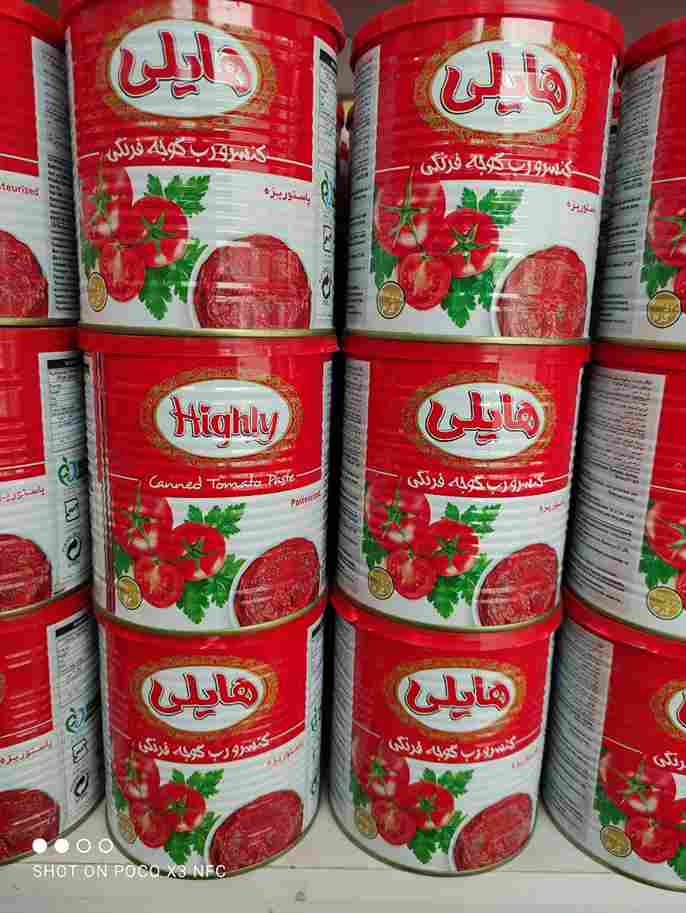 رب گوجه فرنگی هایلی مناسب تهیه انواع خورشت و سس